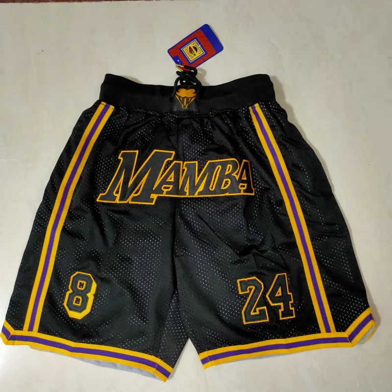 Los Angeles Lakers Pocket Basketball Shorts