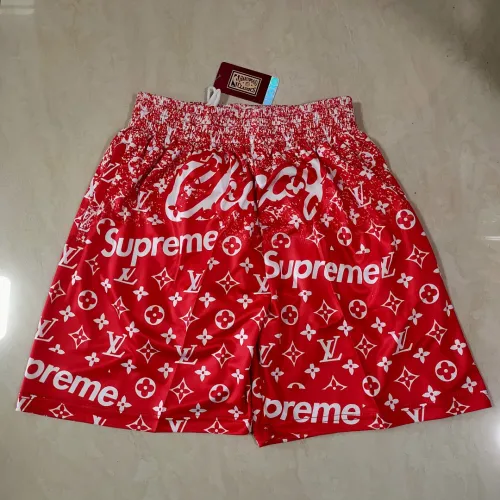 Short de basket rouge « Pocket » des Chicago Bulls
