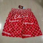 Short de basket rouge « Pocket » des Chicago Bulls