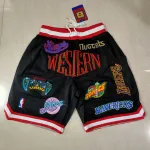 Camisolas All-Star da NBA e calções de basquetebol All-Star Pocket pretos