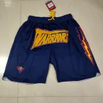 Golden State Warriors Pocket Blue Basketball Shorts