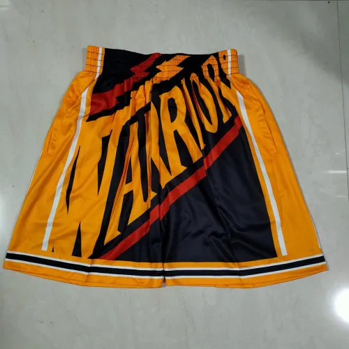 Golden State Warriors Pocket Black Basketball Shorts