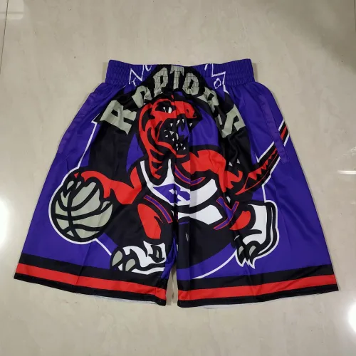 Toronto Raptors Pocket Purple Basketball Shorts