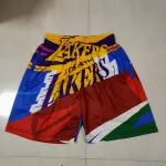 Los Angeles Lakers Pocket Purple Basketball Shorts