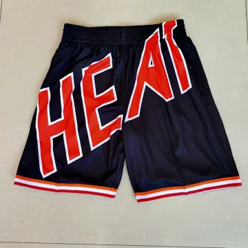 Miami Heat Throwback Pocket Basketball Shorts