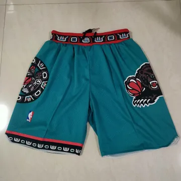 Memphis Grizzlies Throwback Green Basketball Shorts