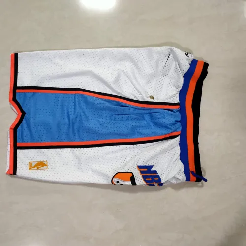 NBA All-Star Jerseys Throwback All-Star White Basketball Shorts