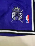 Sacramento Kings Throwback Pocket Purple Basketball Shorts
