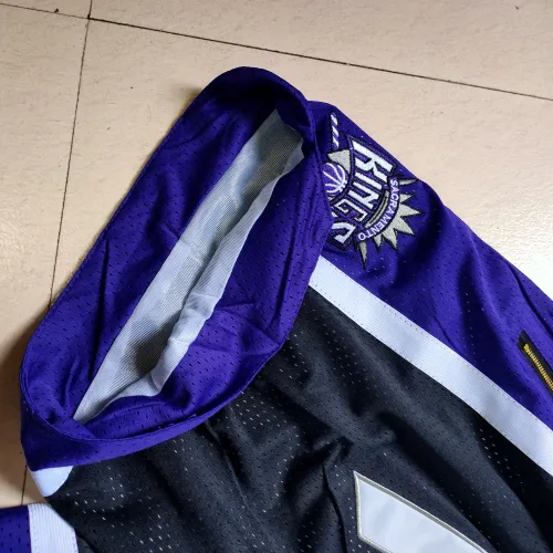 Sacramento Kings Throwback Black Basketball Shorts