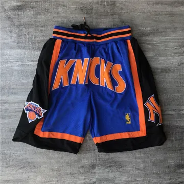 Short de basket bleu des New York Knicks