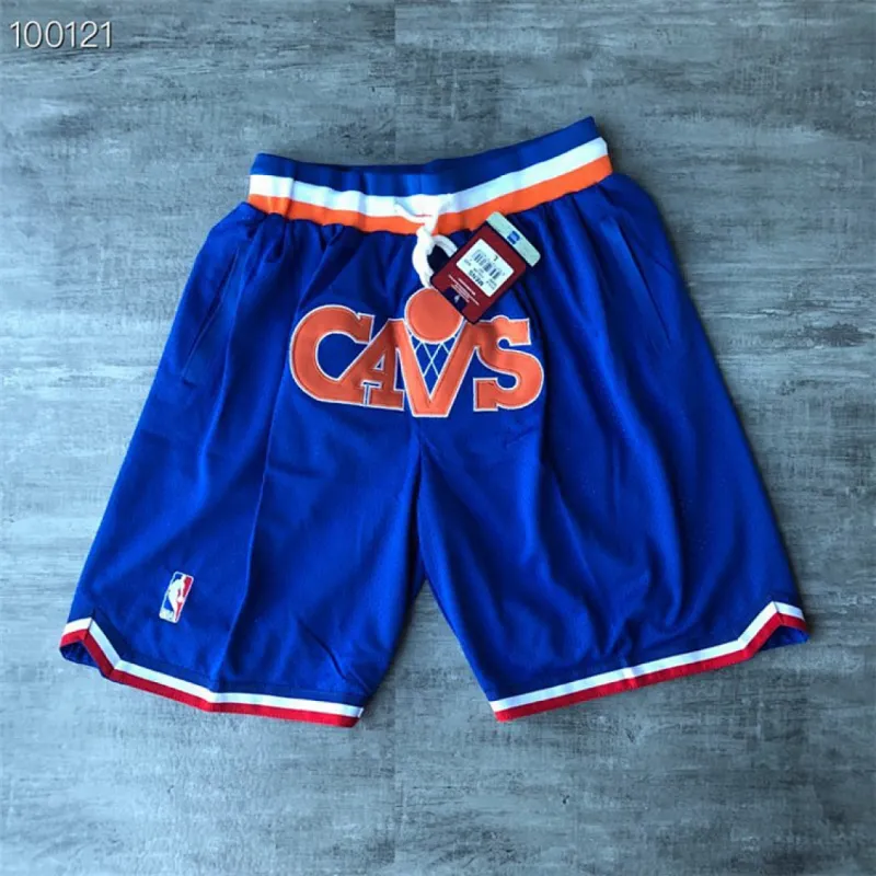 Cleveland Cavaliers Blue Basketball Shorts