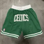 Boston Celtics Green Basketball Shorts