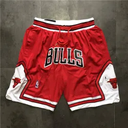 Chicago Bulls Red Basketball Shorts - product photo Chicago Bulls Red Basketball Shorts