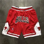 Chicago Bulls Red Basketball Shorts