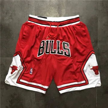 Chicago Bulls Red Basketball Shorts