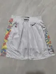 Denver Nuggets 2025 City Edition White Basketball Shorts