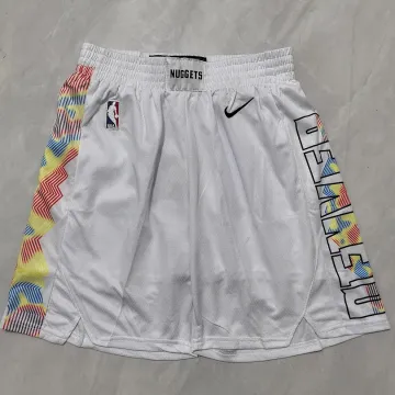 Denver Nuggets 2025 City Edition White Basketball Shorts