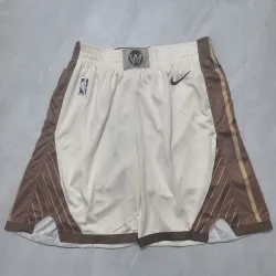 Golden State Warriors 2026 City Edition Cream Basketball Shorts - product photo Golden State Warriors 2026 City Edition Cream Basketball Shorts