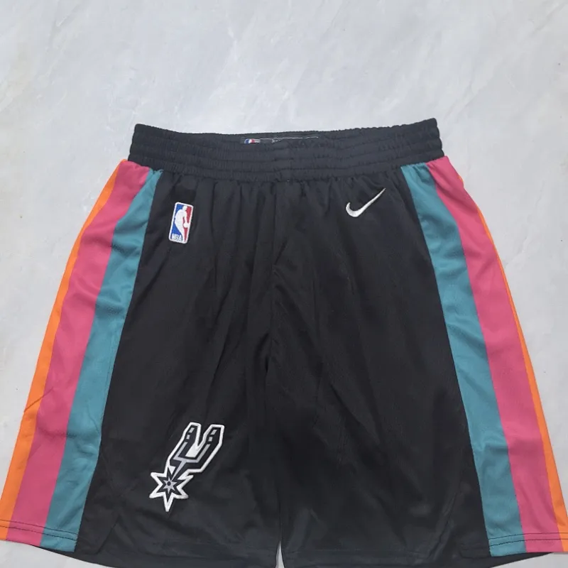 San Antonio Spurs 2026 City Edition Black Basketball Shorts