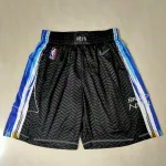 Brooklyn Nets 2021 City Edition Graffiti Basketball Shorts