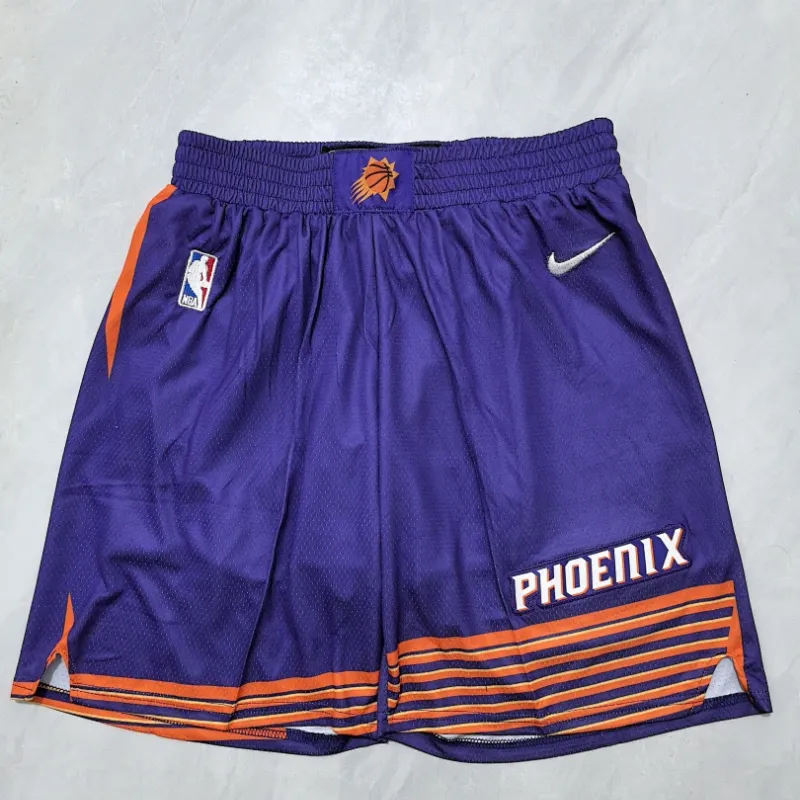 Phoenix Suns 2025 City Edition Purple Basketball Shorts