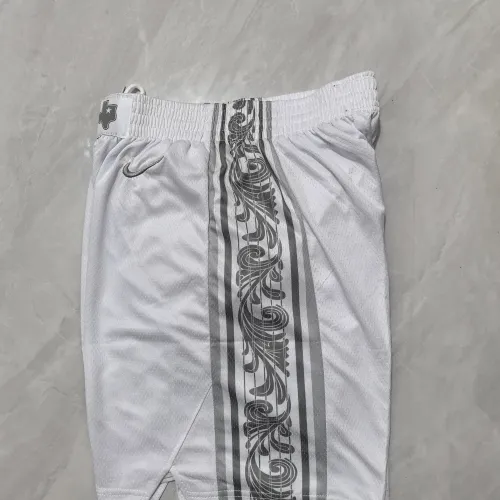Pantaloncini da basket bianchi Dallas Mavericks 2025 City Edition