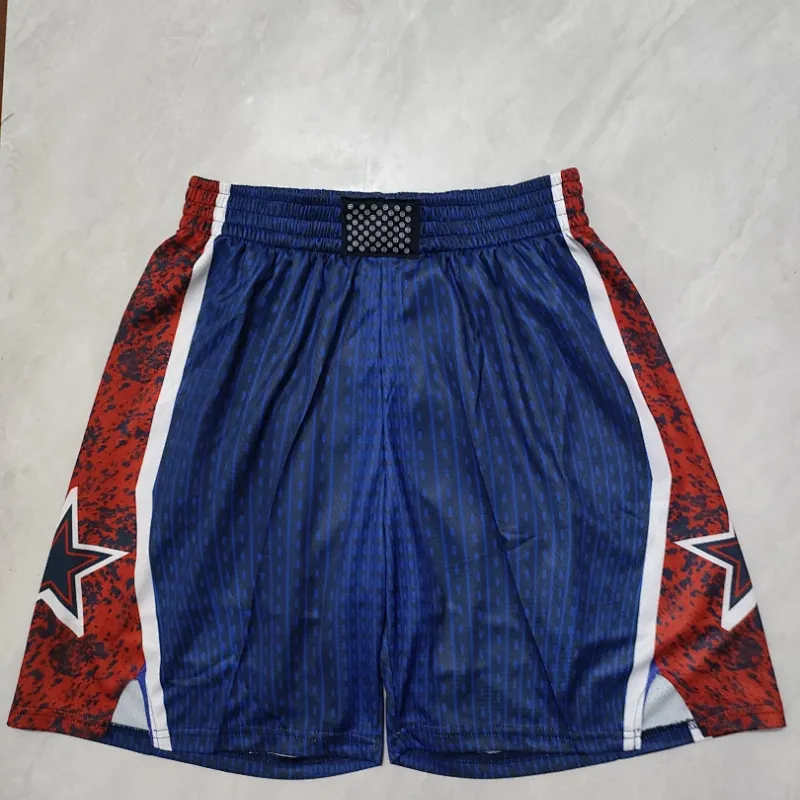 NBA All-Star Jerseys Navy Basketball Shorts