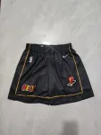 Zwarte basketbalshorts voor jongeren van Miami Heat
