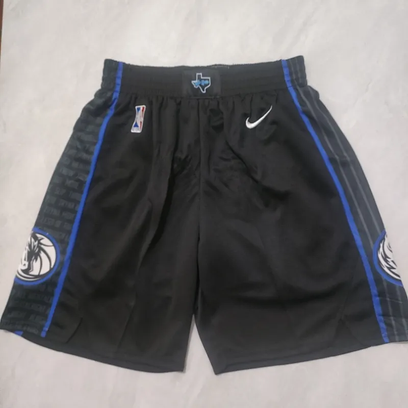 Dallas Mavericks 2024 City Edition Black Basketball Shorts