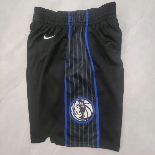Pantaloncini da basket neri Dallas Mavericks 2024 City Edition