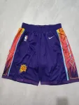 Phoenix Suns 2024 City Edition Purple Basketball Shorts