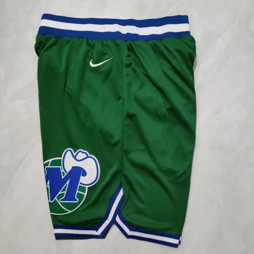 Dallas Mavericks Green Basketball Shorts