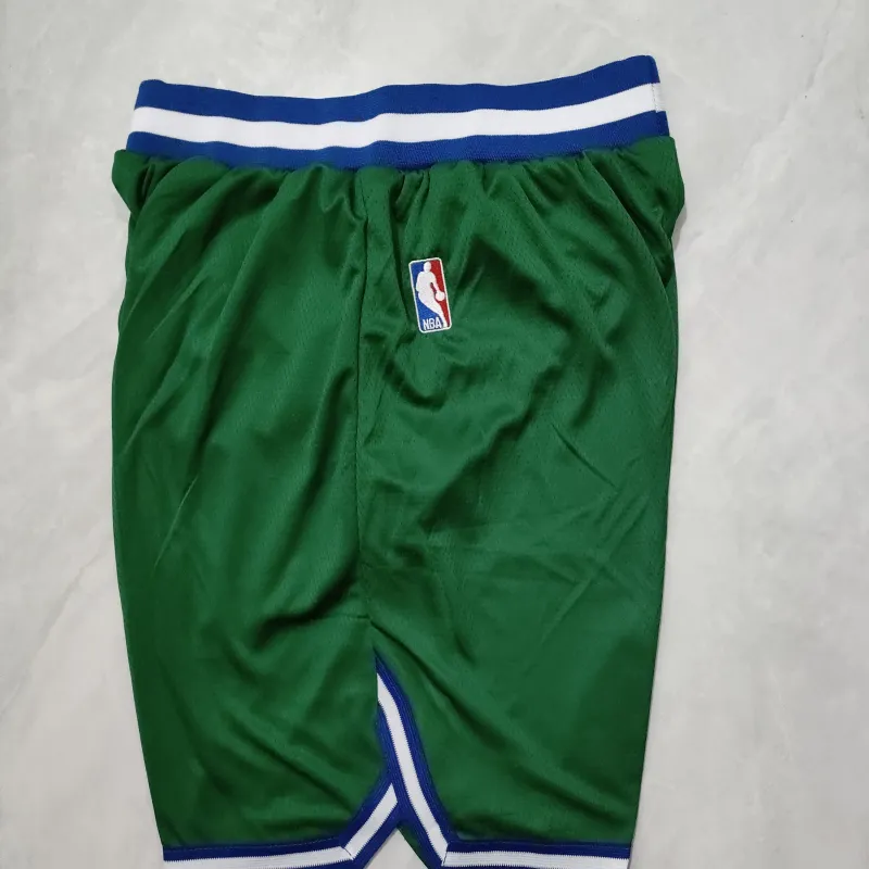 Dallas Mavericks Green Basketball Shorts