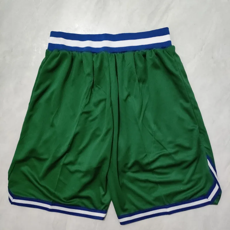 Dallas Mavericks Green Basketball Shorts