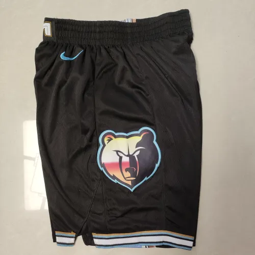 Memphis Grizzlies 2023 City Edition Black Basketball Shorts
