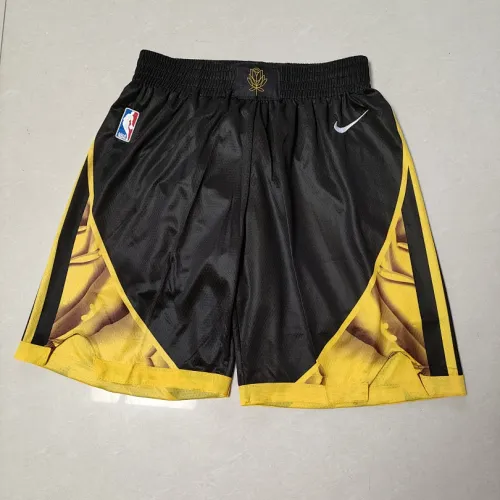 Pantaloncini da basket neri Golden State Warriors 2023 City Edition