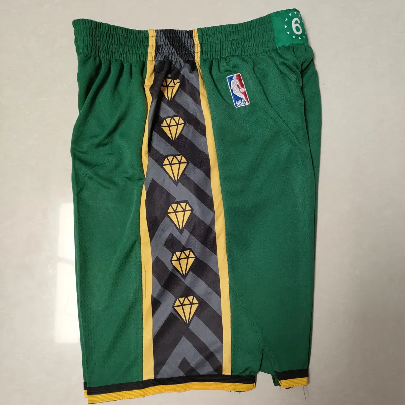 Boston Celtics 2023 City Edition Green Basketball Shorts