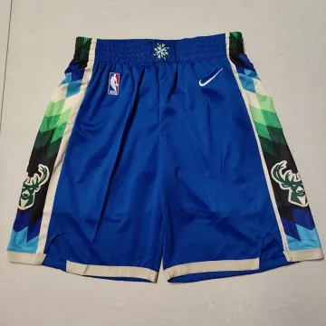 Milwaukee Bucks 2023 Blue Basketball Shorts