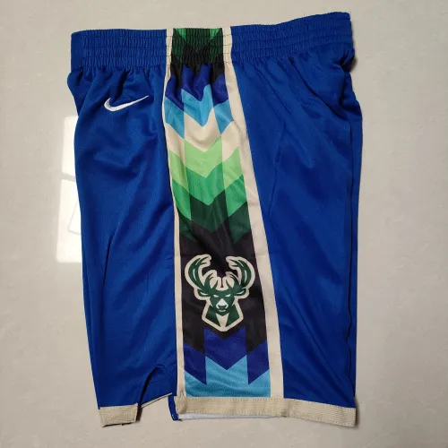 Milwaukee Bucks 2023 Blue Basketball Shorts