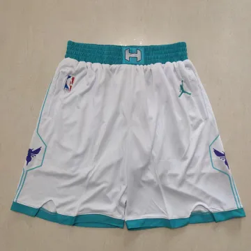 Charlotte Hornets Pocket White Basketball Shorts