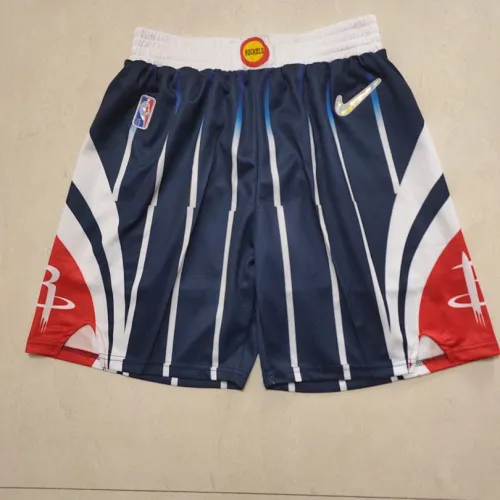Houston Rockets 75th Anniversary Throwback Basketball Shorts