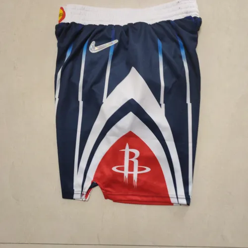 Houston Rockets 75th Anniversary Throwback Basketball Shorts