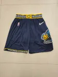 Memphis Grizzlies 75th Anniversary Throwback Navy Basketball Shorts