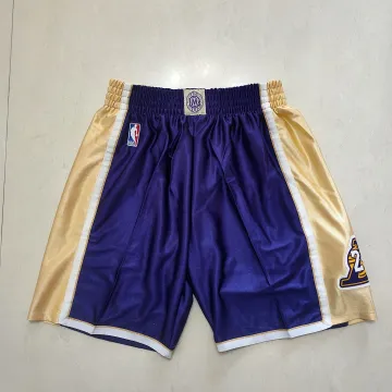 Los Angeles Lakers Hall of Fame Purple Basketball Shorts