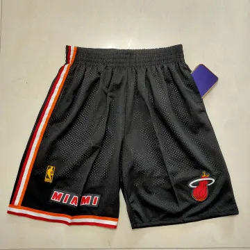 Miami Heat Pocket Black Basketball Shorts