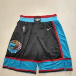 Memphis Grizzlies Black Basketball Shorts