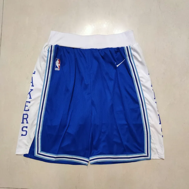 Los Angeles Lakers Blue Basketball Shorts