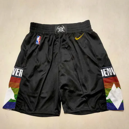 Denver Nuggets City Edition Black Basketball Shorts