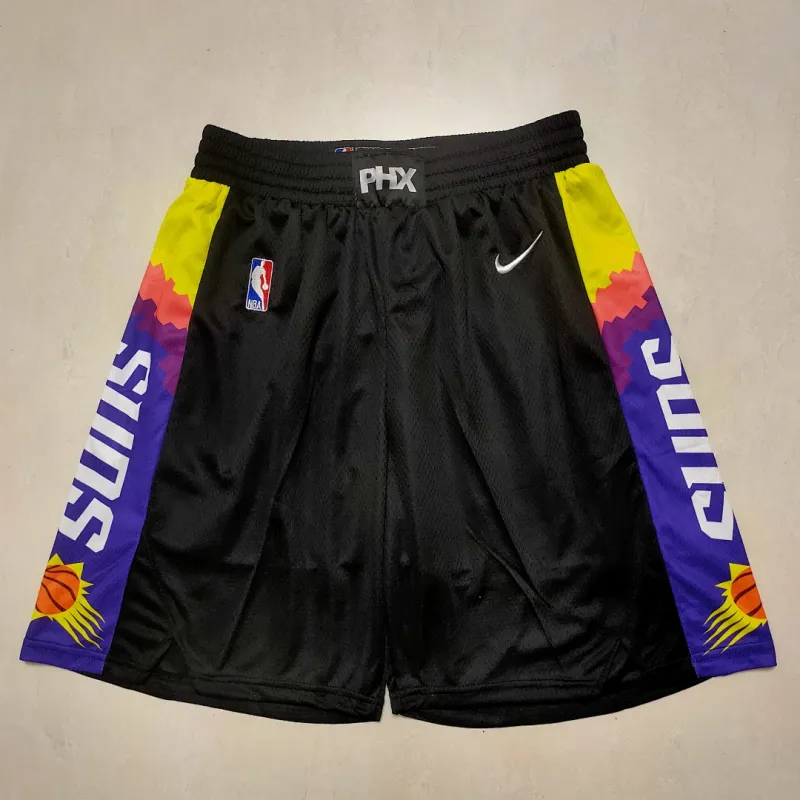 Phoenix Suns City Edition Black Basketball Shorts