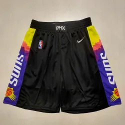 Phoenix Suns City Edition Black Basketball Shorts - product photo Phoenix Suns City Edition Black Basketball Shorts